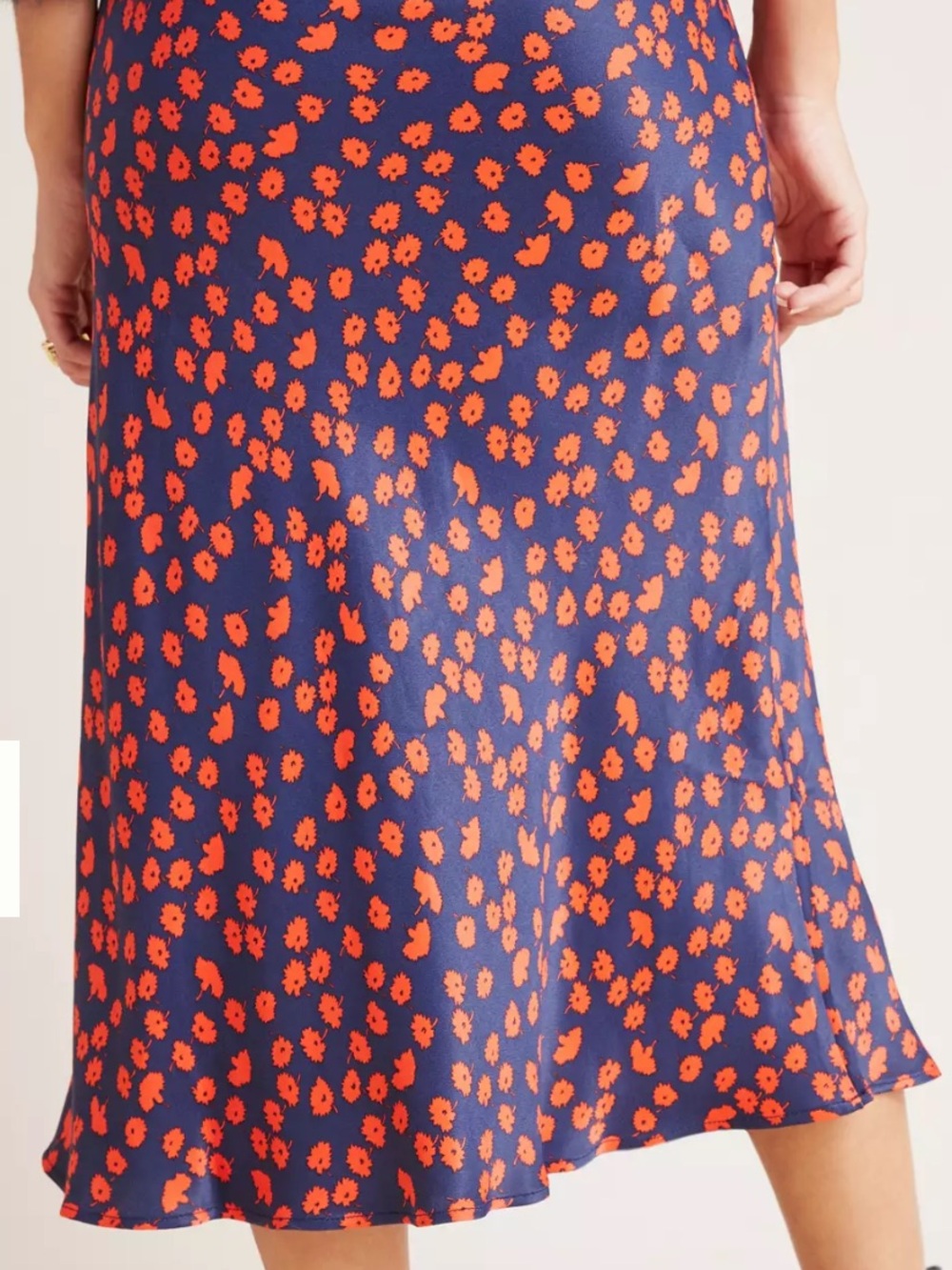 Anthropologie Maeve Evelyn Bias Midi Skirt Size XS - Picture 2 of 8